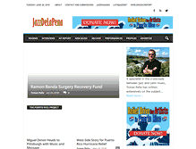 Tablet Screenshot of jazzdelapena.com